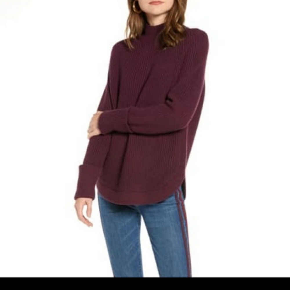 TREASURE & BOND WOMEN'S CHUNKY KNIT SWEATER